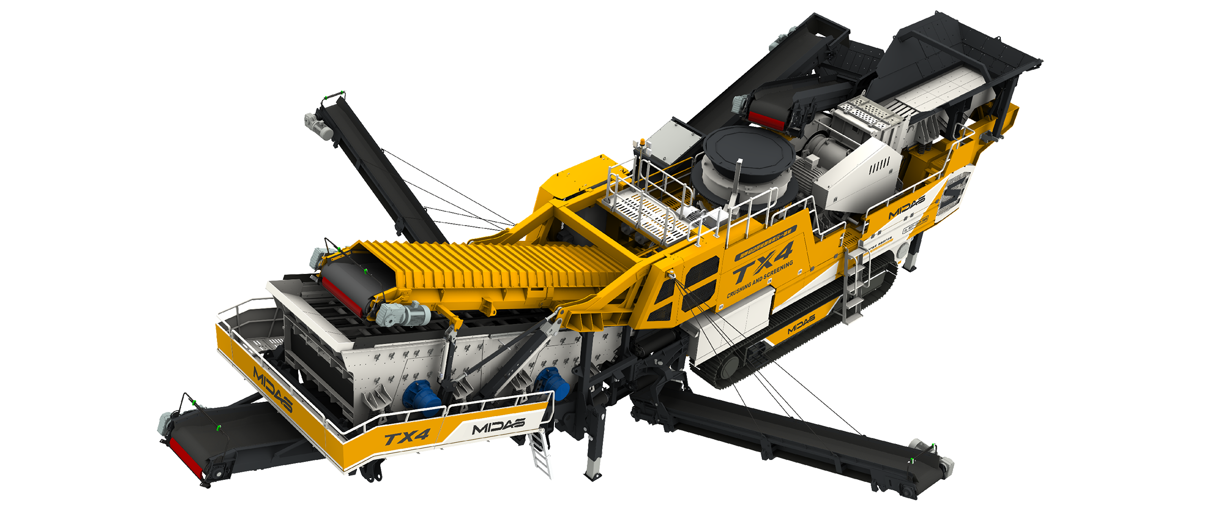 Tracked Mobile Crushing And Screening Plant