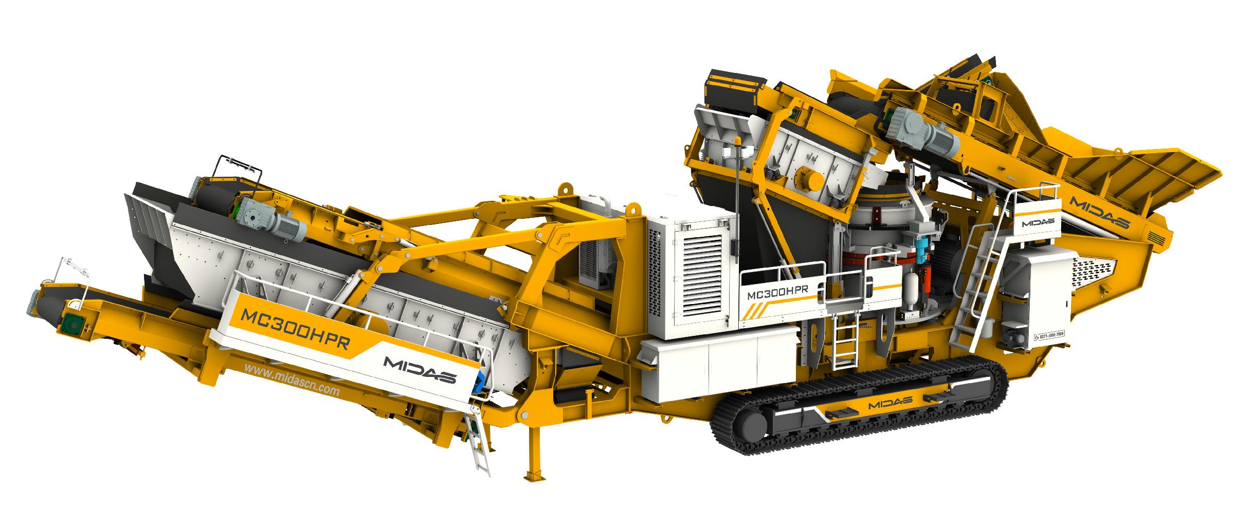 Tracked Mobile Crushing Plant
