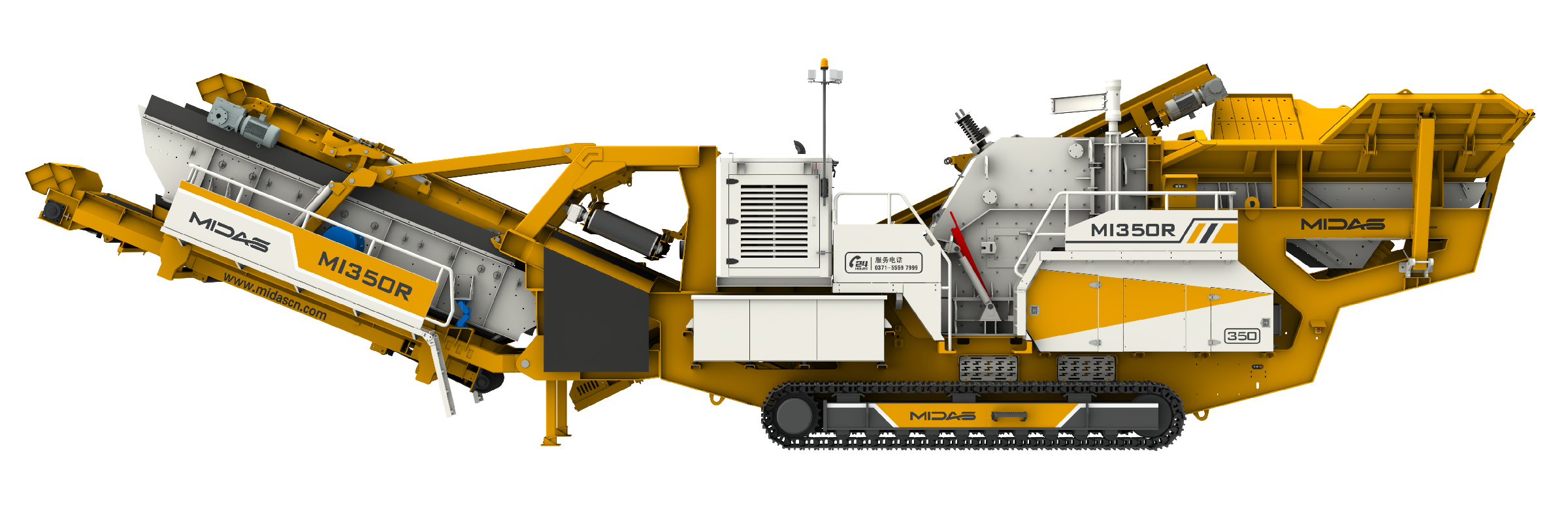 Tracked Mobile Impact Crushing Plant