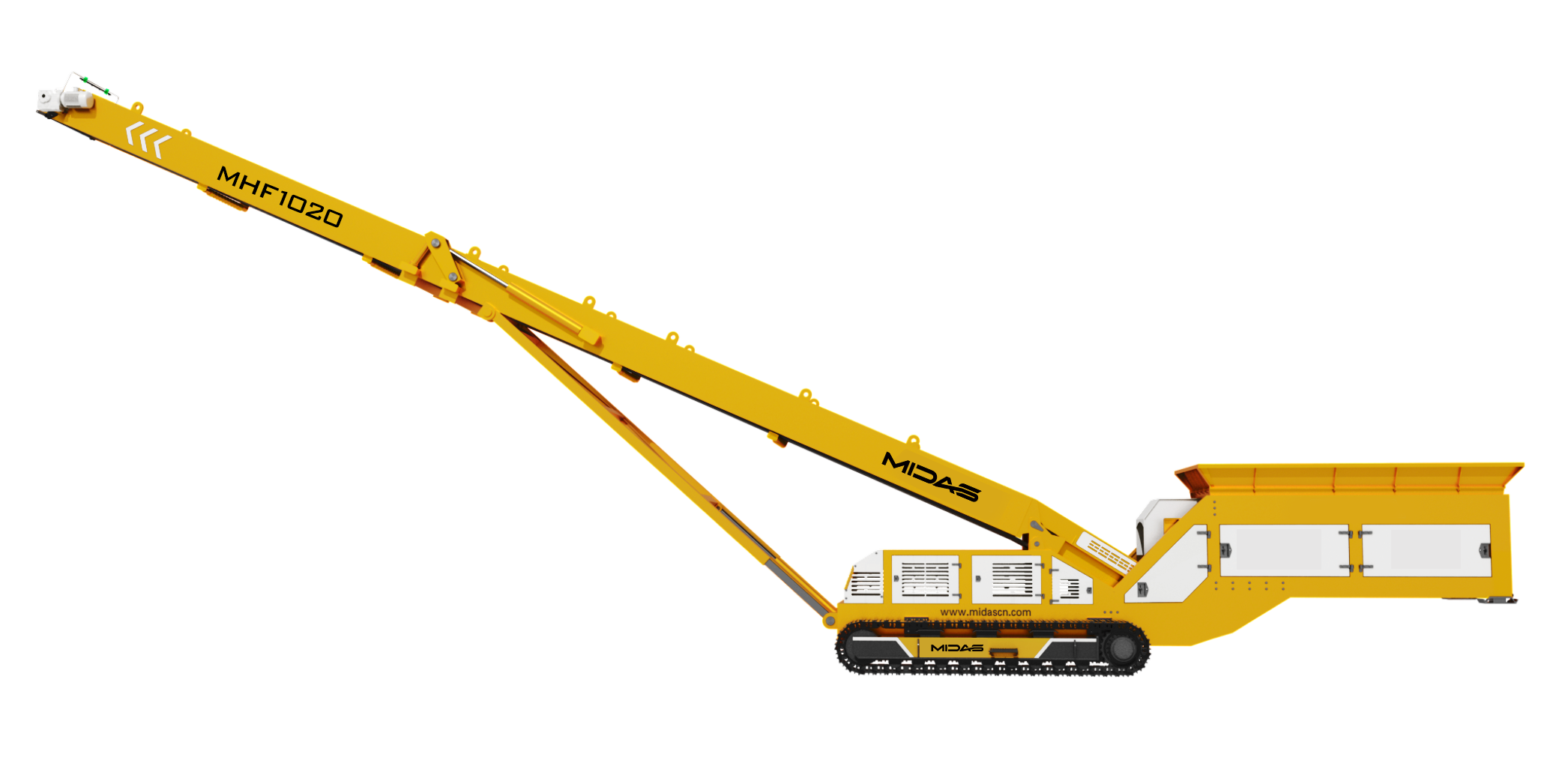 Tracked Mobile Conveying Plant